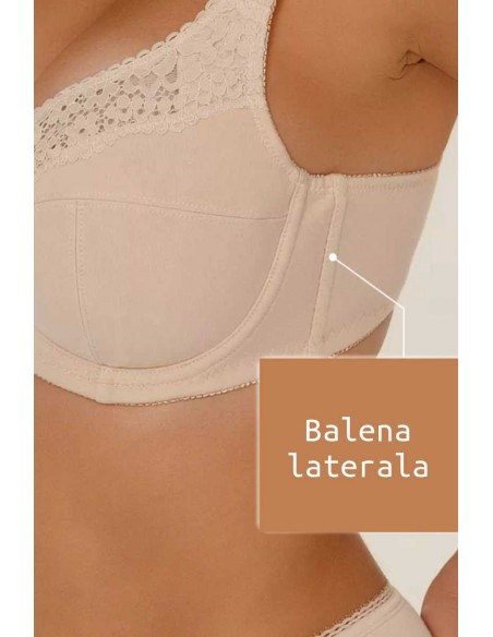 Sutien din bumbac cu sarma Lanny
