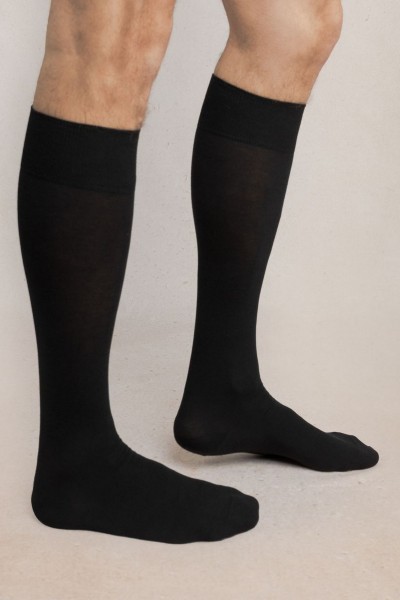 Sosete din bumbac pana la genunchi - Wola Perfect Man