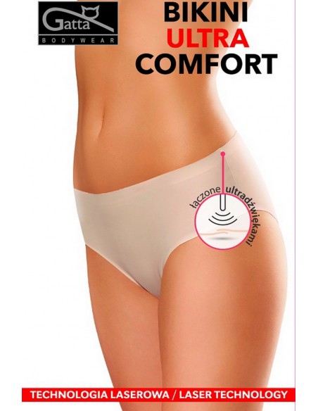 Chiloti clasici fara cusaturi-  Gattta bikini ultra comfort