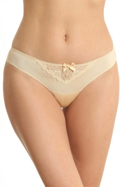 Chiloti brazilieni din microfibra si dantela - Piera Catrina S1136
