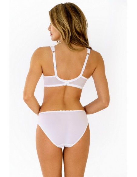 Sutien cu burete subtire si dantela