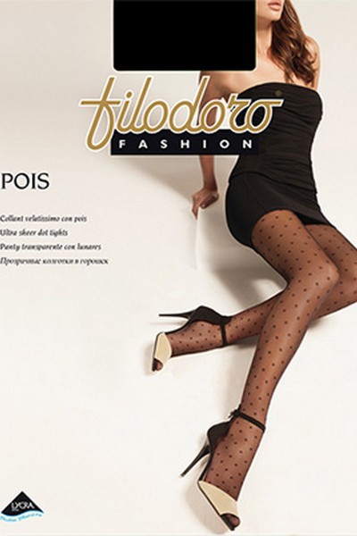 Ciorapi de dama model cu puncte - Filodoro Pois