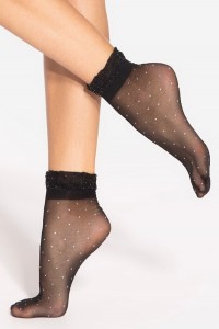 Sosete 1/4 subtiri 15 den cu puncte - Gatta Spring Vibes 06 2