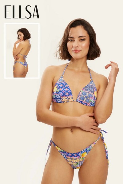 Costum de baie din doua piese cu chilot brazilian - Irina