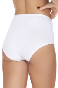 Chilot classic din bumbac cu talie medie - Intimy 431 2