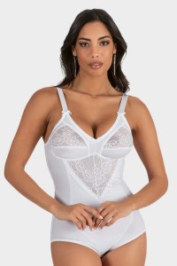 Body modelator cu insertii din dantela - Charme 1801