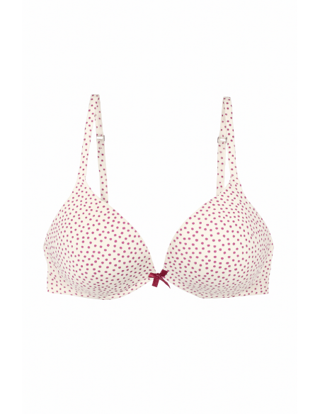 Bustiera din bumbac cu burete subtire, fara sarma - Snelly