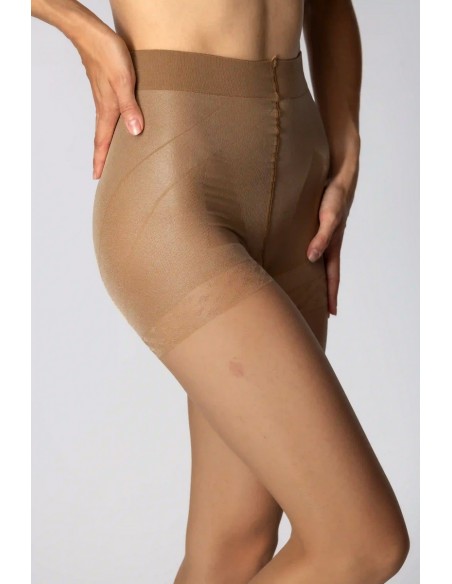 Mona Push-up 40 den - Ciorap compresiv cu chilot modelator