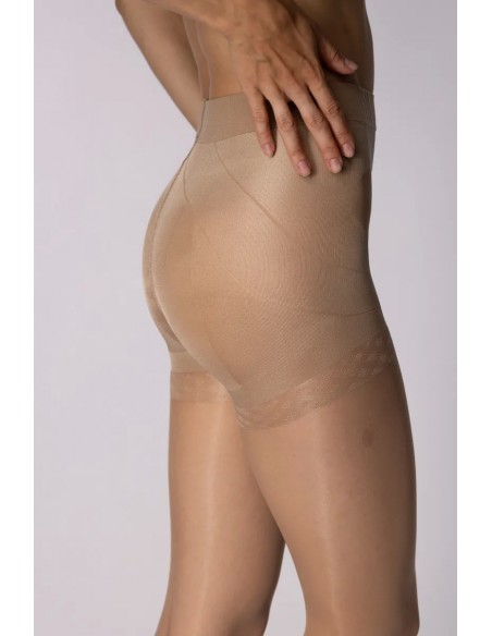 Mona Push-up 20 den - Ciorap compresiv cu chilot modelator