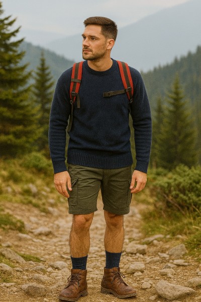 Sosete premium din lana pentru barbati - Glam 330