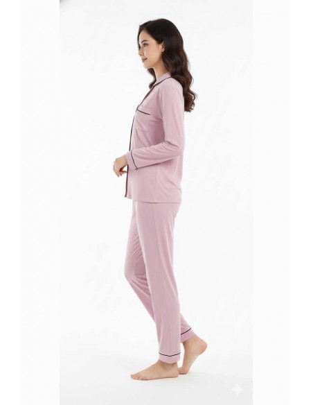 Pijama din modal, model clasic