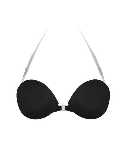Sutien cu bretele transparente la spate si dupa gat