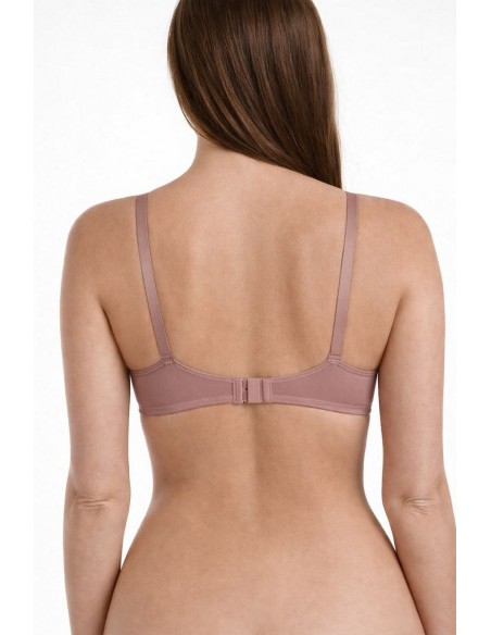 Sutien jumate de cupa cu push-up moderat