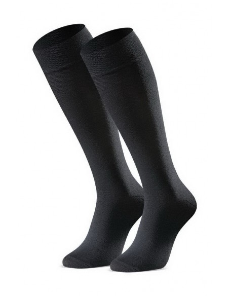 Sosete din bumbac pana la genunchi gri