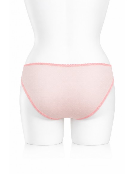 Chiloti dama din tulle roz - Sisi Poudre