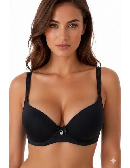 Sutien cu burete subtire si bretele detasabile - Lemila 76692