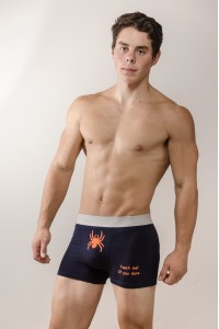 Boxeri funny cu mesaj