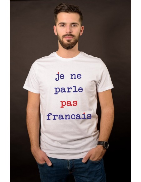 Je ne parle pas francais