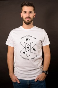 Never trust an atom