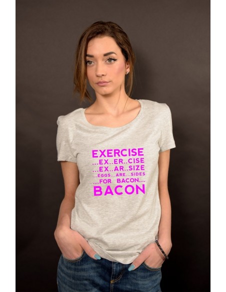 Egs are size for bacon