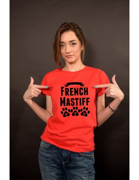 French mastiff mom