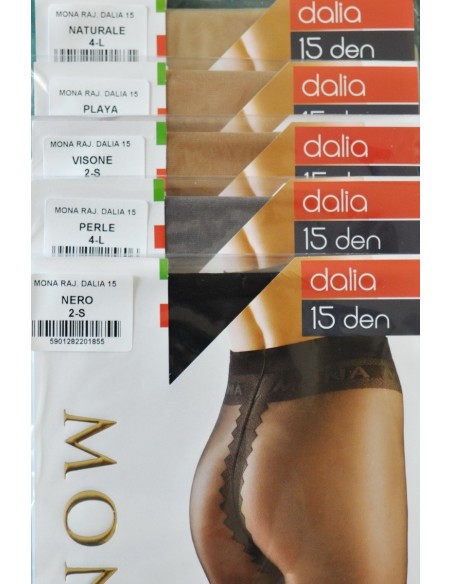 Ciorapi fini fara bazon marcat Mona Dalia 15 den