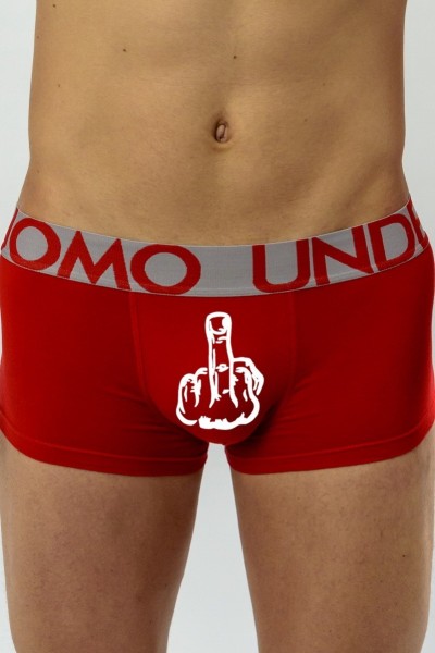 Boxeri personalizati - Middle finger