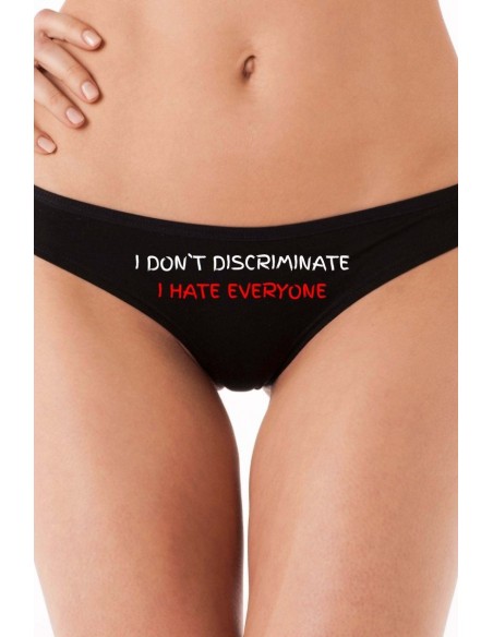 I don`t discriminate - Tanga