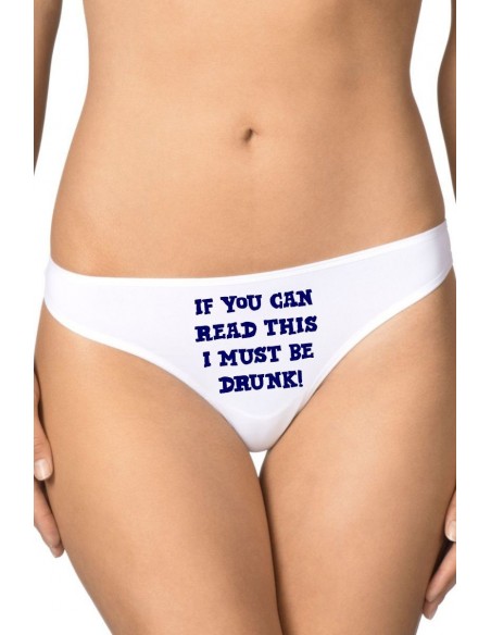 I must be drunk - Tanga