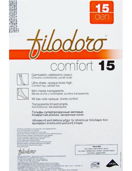 Filodoro comfort 15 - sosete 3/4