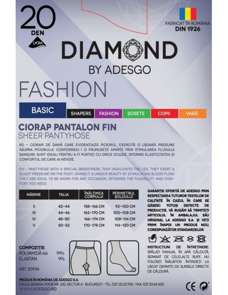 Diamond Fashion 20 den