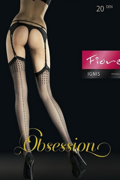 Fiore Ignis - Ciorap pentru portjartier 20 den
