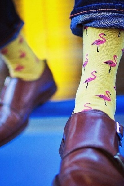 Sosete Flamingo