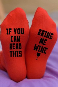 Sosete cu mesaj - Adu-mi vin 2