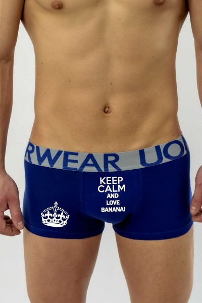 Boxeri - "Keep calm and love banana!"