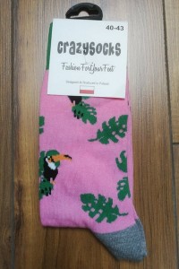 Sosete Funky Parrot - CrazySocks