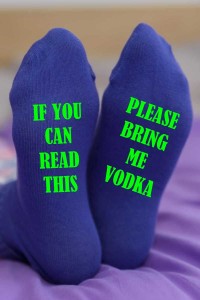 Sosete cu mesaj - Bring me...