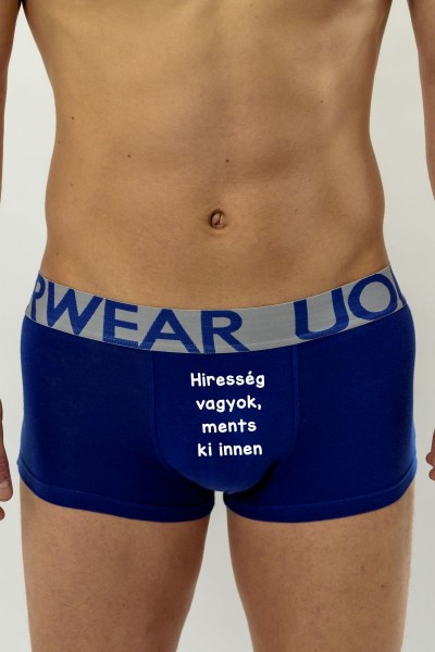 Boxeri personalizati - Hiresség vagyok