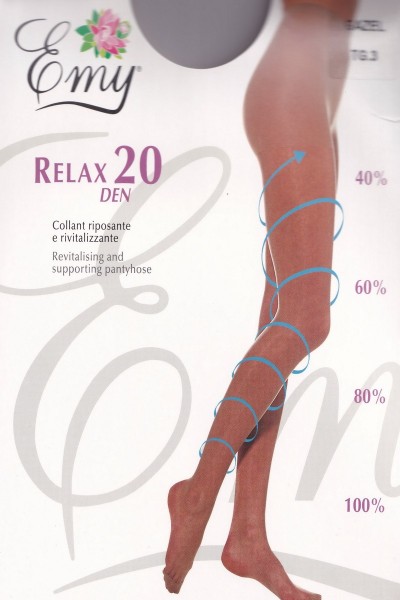 Ciorapi cu compresie graduala - Emy relax 20 den