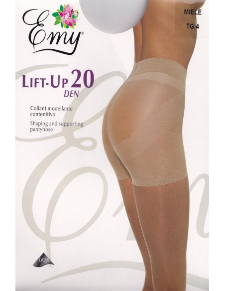 Ciorapi fini cu chilot push-up - Emy Lift-up 20 den