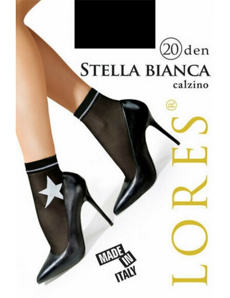 Lores Stella Bianca - Sosete 1/4 cu model