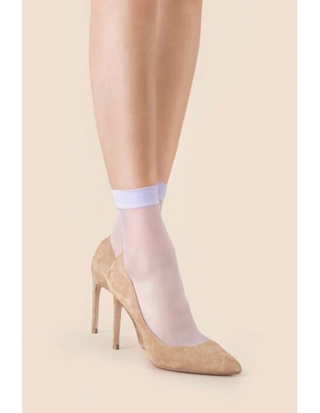 Sosete lycra 1/4 colorate