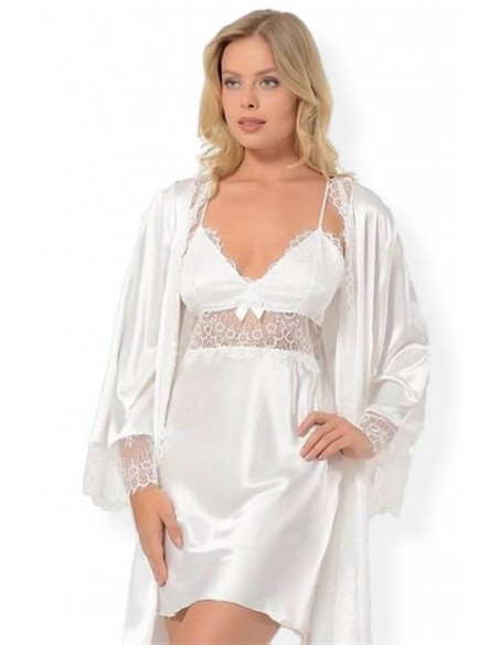Compleu din saten si dantela - NBB 3306 Athena