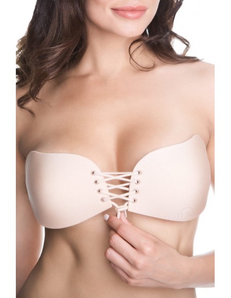 Sutien autoadeziv cu snur reglabil intre sani - Julimex BS 05 WOW Bra