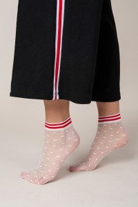 Sosete scurte albe...