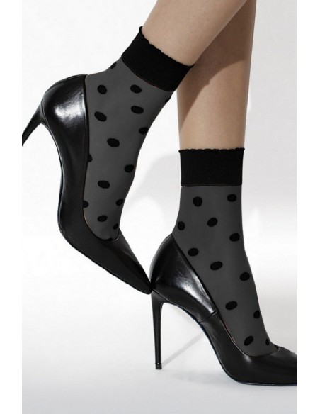 Sosete 1/4 cu buline - Knittex Dots