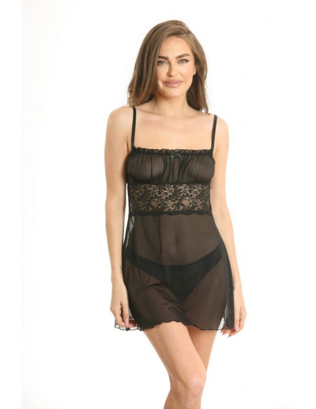 Neglije tull semitransparent - Piera N0099