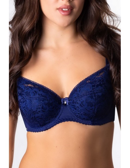 Sutien cu burete subtire si dantela - Lanny 11730