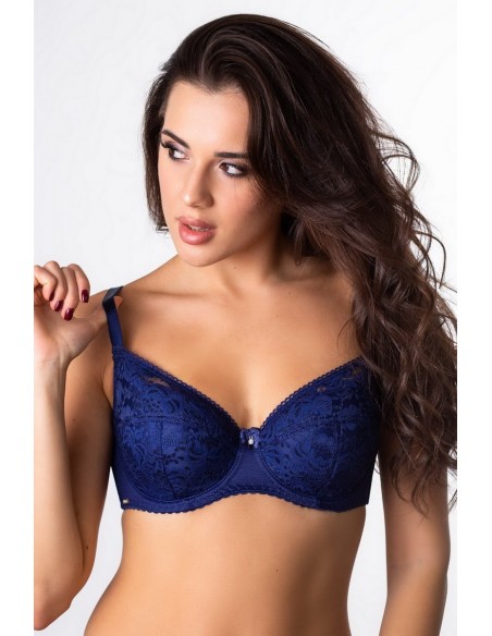 Sutien cu burete subtire si dantela - Lanny 11730