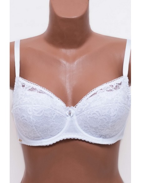 Sutien cu burete subtire si dantela - Lanny 11730